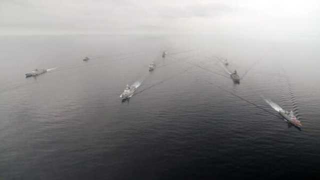 انطلاق تدريبات بحرية مشتركة بين روسيا والصين في بحر اليابان... فيديو