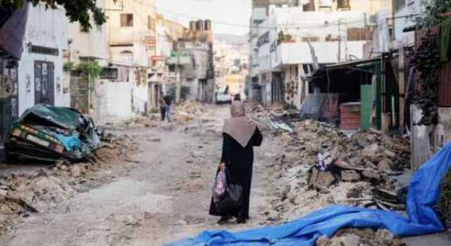 الأشغال الفلسطينية: تجاوز حجم الدمار في جنين ومخيمها حاجز الـ١٨ مليون دولار