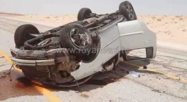مراسل رؤيا: إصابة ٤ أردنيين من عائلة واحدة بحادث سير في السعودية