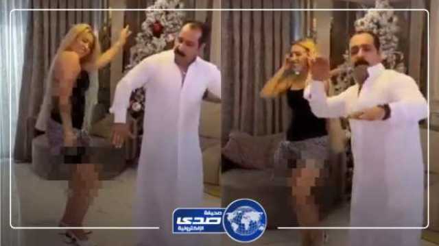 تسريب فيديو لرقص قائد عسكري عراقي مع فتاة حسناء اخر خبر