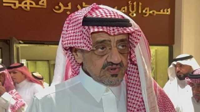 - تركي العبدالله الفيصل يطالب الأهلاويين بالوقوف مع النادي وليس ضده