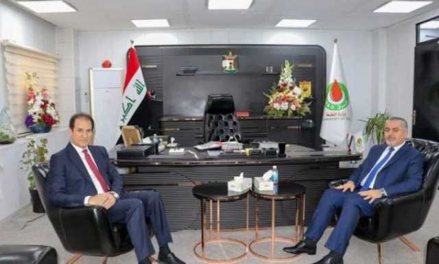 البهادلي يستقبل رئيس كتلة الاتحاد الوطني الكردستاني النيابية
