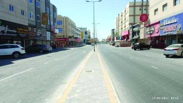 «الأشغال» تطرح مناقصة لتطوير شارع 77 بسند