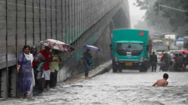 مصرع 66 شخصًا جراء الأمطار الموسمية في الهند