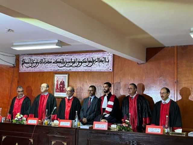القاضي هشام منعم ينال شهادة الدكتوراه بميزة مشرف جدا في القانون الخاص