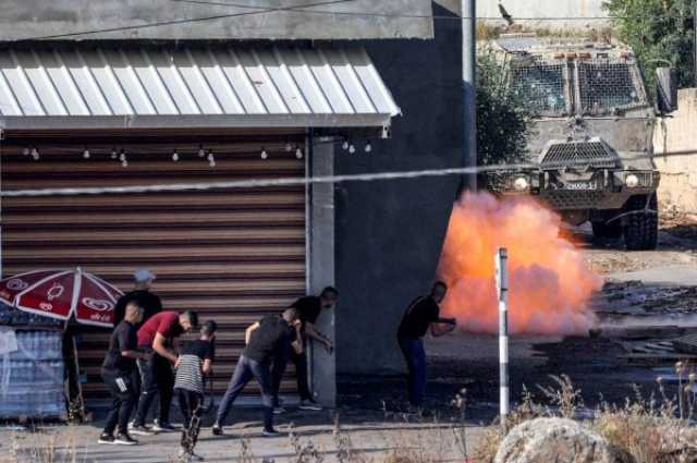جنين: إصابة شابين بالرصاص المعدني خلال مواجهات مع الاحتلال في رمانة