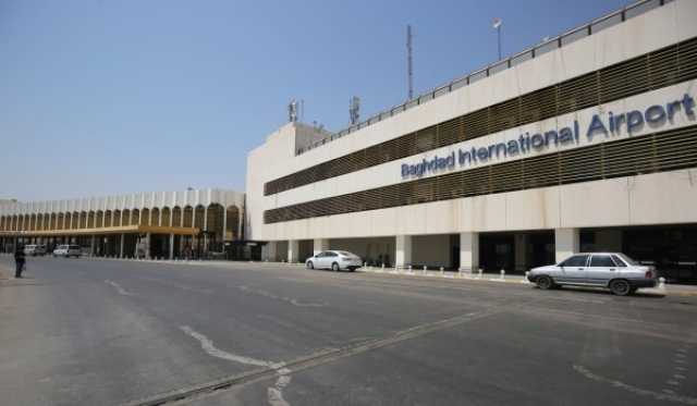 إدارة مطار بغداد تنوه بشأن الحريق الذي اندلع في احدى الساحات