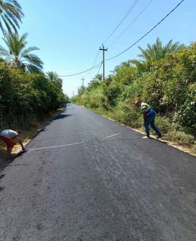 المياحي يشُن حملة واسعة لتطوير الطرق الخارجية في واسط