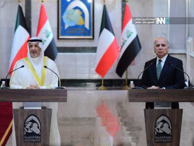 وزيري خارجية العراق والكويت يناقشان عدة ملفات ابرزها ترسيم الحدود بين البلدين