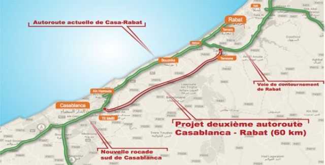 اقتصاد بعد السكك الحديدية.. المغرب يستبعد شركات فرنسية من صفقة الطريق السيار القاري الرباط الدارالبيضاء