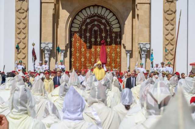 الغارديان البريطانية تختار صورة الملك في حفل البيعة أبرز صور العالم