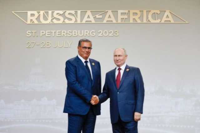 أخنوش يعلن من روسيا موقف المملكة المغربية من الأزمة الأوكرانية