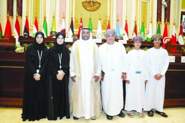 مشاركة مميزة لطلبة سلطنة عُمان في البرلمان العربي للطفل