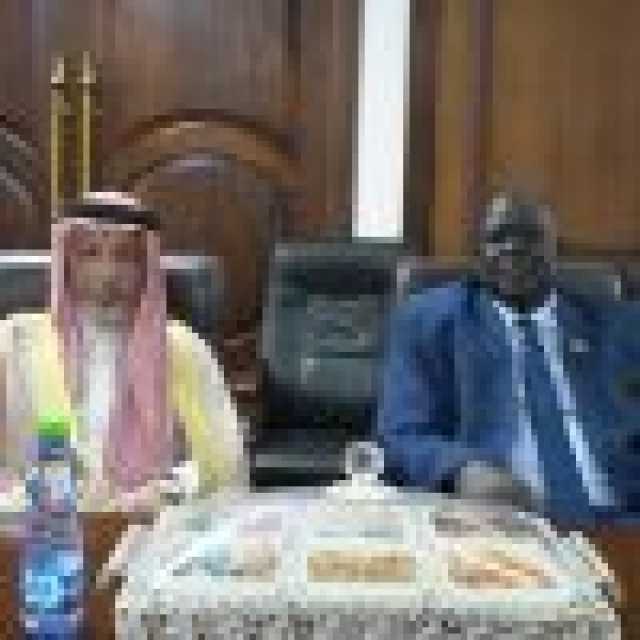 المستشار قطان يلتقي وزير خارجية جنوب السودان