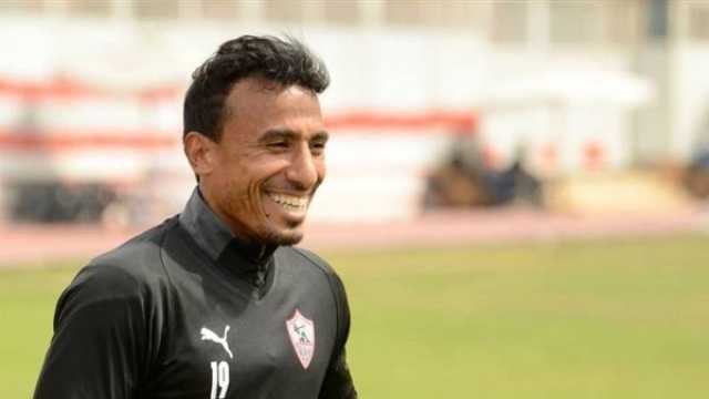 - عبد الشافي يؤازر لاعبي الزمالك قبل المشاركة في البطولة العربية