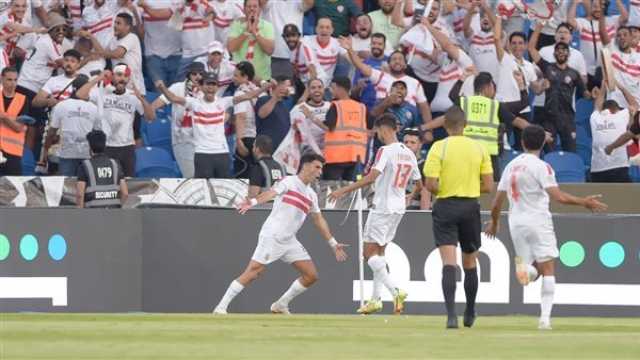 - زيزو يضيف الهدف الثاني للزمالك في شباك الاتحاد المنستيري