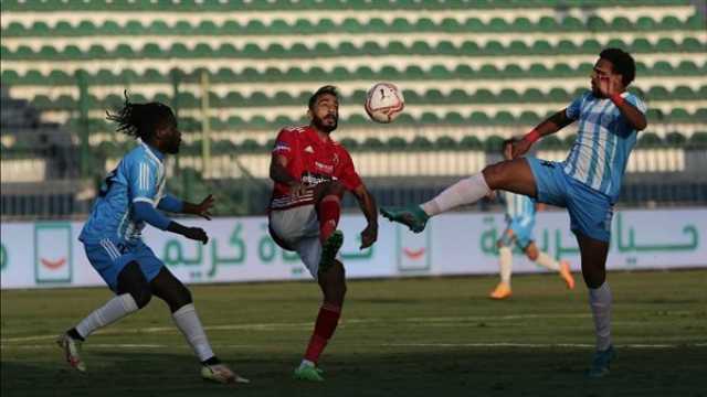 - كأس مصر.. الأهلي يتقدم على الداخلية بهدف 'تاو' في الشوط الأول