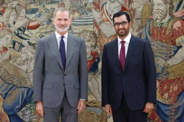 سلطان الجابر يؤكد تعزيز التعاون بين الإمارات وإسبانيا