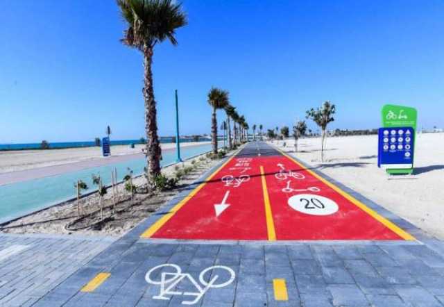 544 كيلومتراً.. مسارات السكوتر والدرّاجات في دبي