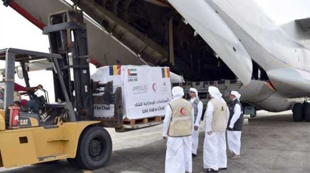 الإمارات تغيث اللاجئين السودانيين والمجتمع المحلي في تشاد بطائرة مساعدات