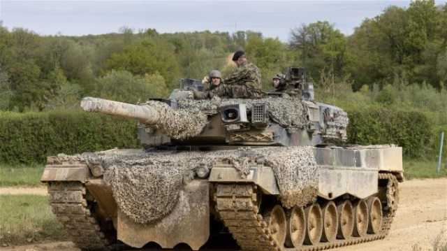 أوكرانيا تتسلم أول 10 دبابات 'ليوبارد من ألمانيا