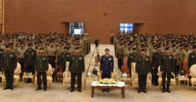 هيئة التعليم العسكري تحتفل بتخريج دورة «ضباط الصف 101»