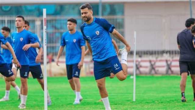 - فقرة تأهيلية وبدنية للاعبي الزمالك في مران اليوم