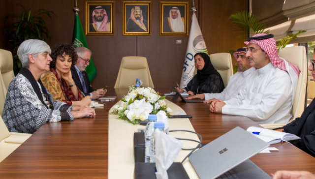 الرئيس التنفيذي للصندوق السعودي للتنمية يستقبل منسّقة الأمم المتّحدة