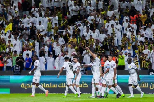 - الاتحاد ينتصر بثنائية حمدالله وبنزيما على الترجي بكأس الملك سلمان