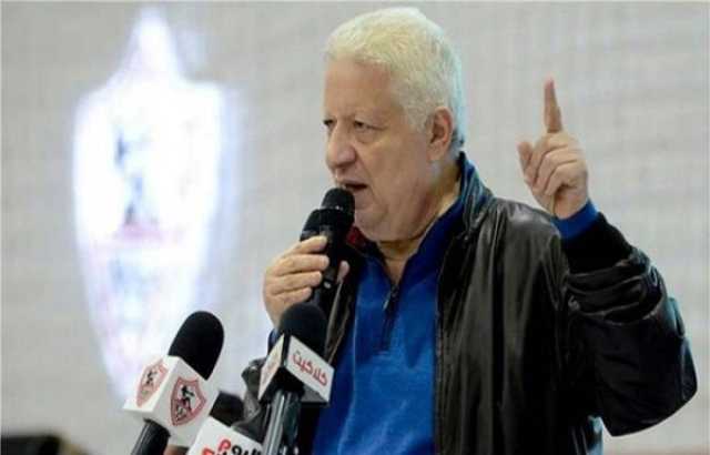 - مرتضى منصور: لا يوجد شخص في مجلس الزمالك الحالي يحصل على سمسرة أو عمولة