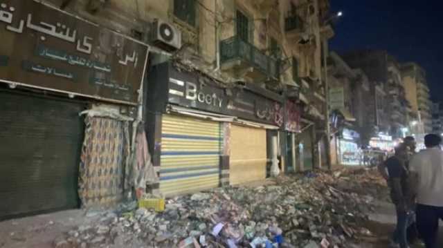 النيابة الإدارية تفتح تحقيقا في واقعة انهيار عقار باكوس في الإسكندرية