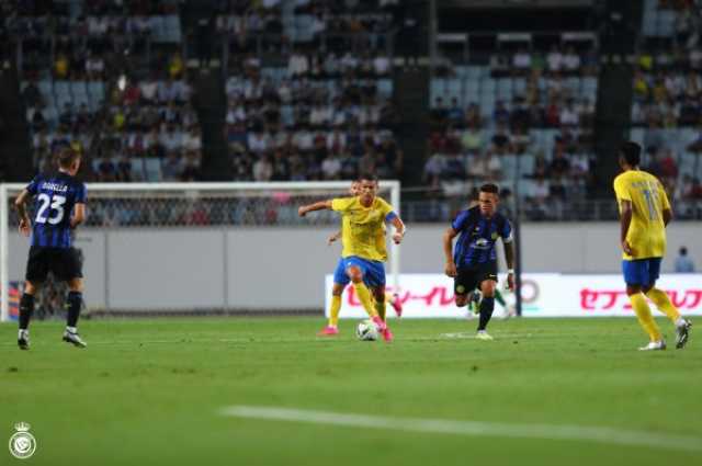 - النصر السعودي يفرض التعادل الإيجابي على إنتر ميلان وديًا «فيديو»