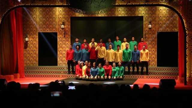 الفن واهله العرض المسرحي 'لايك' يبهر الحاضرين في افتتاح مسرح السامر