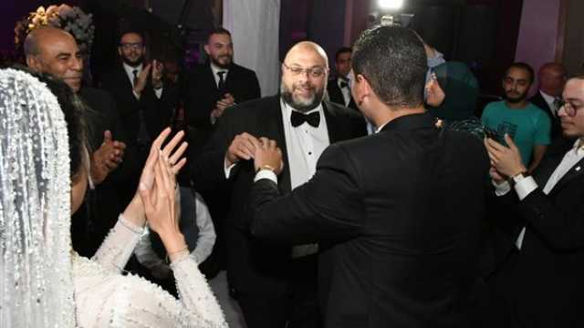 الفن واهله المخرج معتز التوني يحتفل بزفاف ابنة شقيقه المستشار محمد التوني (صور)