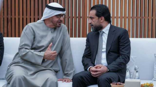 صور: الحلبوسي يعزي رئيس الإمارات بوفاة الشيخ سعيد بن زايد