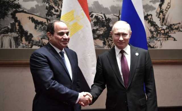 وكالة خبر للأنباء : الرئيس المصري يلتقي نظيره الروسي في سانت بطرسبرغ