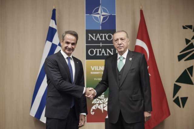 الزمان التركية : أول اجتماع منذ 16 شهرًا: أردوغان يلتقي برئيس الوزراء اليوناني ميتسوتاكيس