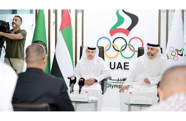 أحمد بن محمد رئيسًا للجنة الأولمبية الإماراتية