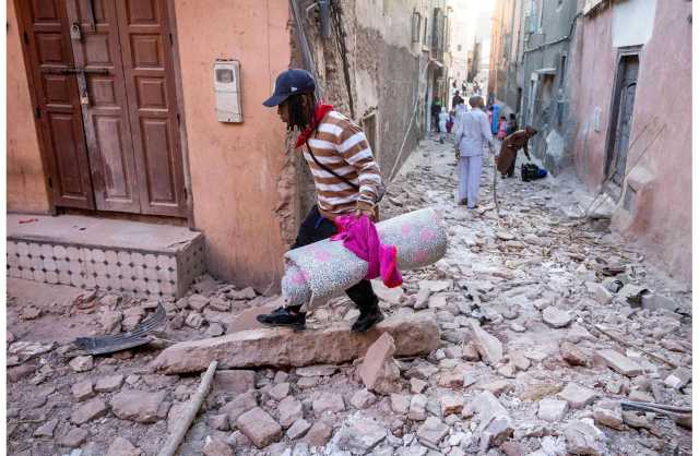 بالصور.. فاجعة المغرب: ارتفاع أعداد ضحايا زلزال مراكش القوي