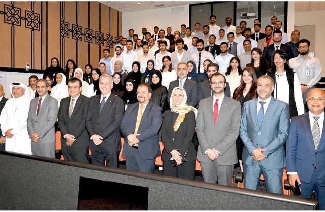 طلبة وطالبات الجامعات يختتمون تدريبًا صيفيًا في شركة الخليج لصناعة البتروكيماويات