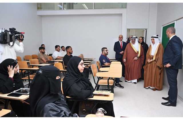 خالد بن عبد الله: نهنئ منتسبي جامعة البحرين ببدء العام الجديد.. ونحث أبناءنا الطلبة على المثابرة لرفعة وطننا العزيز