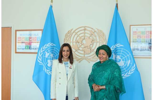 وزيرة التنمية المستدامة تلتقي بنائبة الأمين العام للأمم المتحدة ورئيسة مجموعة الأمم المتحدة للتنمية المستدامة