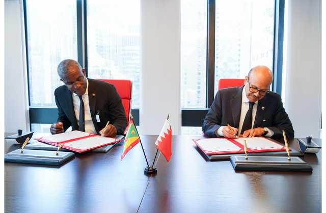 وزير الخارجية يجتمع مع وزير الخارجية والتجارة وتنمية الصادرات في جمهورية غرينادا