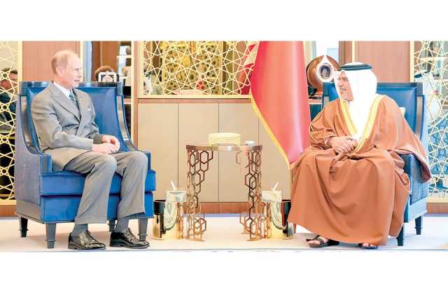 ولي العهد رئيس الوزراء: علاقات تاريخية تجمع البحرين والمملكة المتحدة