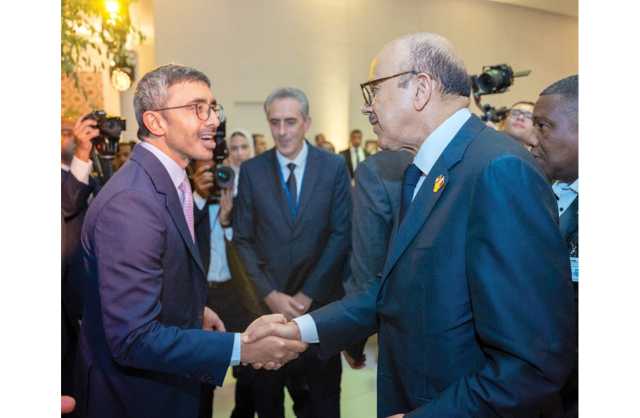 الوزير الزياني يشيد بالعلاقات الأخوية الراسخة مع الإمارات
