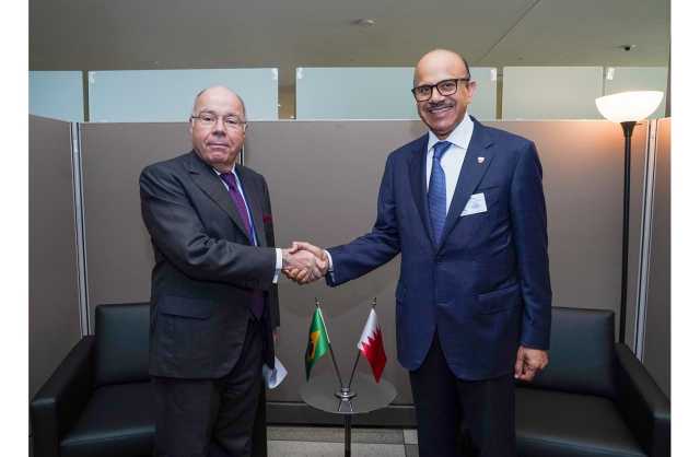وزير الخارجية يجتمع مع وزير خارجية جمهورية البرازيل الاتحادية
