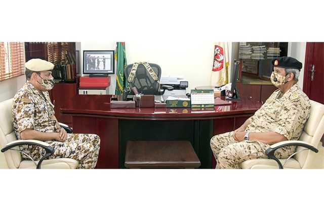القائد العام لقوة دفاع البحرين يتفقد عدداً من وحدات قوة دفاع البحرين‎