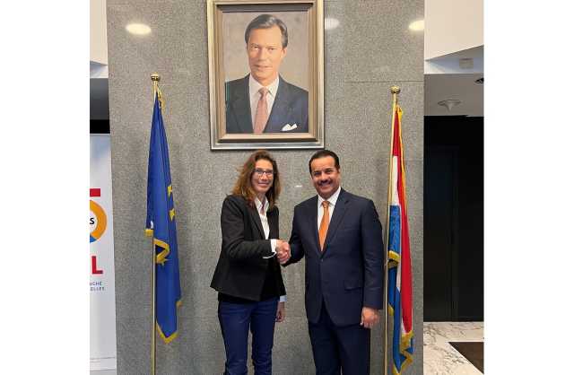 سفير مملكة البحرين في بروكسل يجتمع مع سفيرة لوكسمبورغ لدى اللجنة السياسية الأمنية في الاتحاد الأوروبي