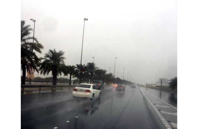 أمطار رعدية ورياح قوية السرعة تشهدها المملكة الخميس
