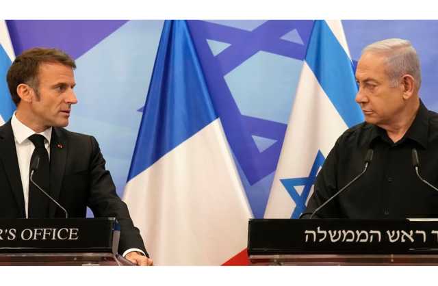 نتنياهو غاضب من ماكرون: ما فعلته حماس بغزة ستكرره في باريس
